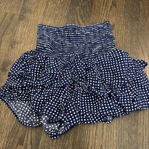 Ruffle Skirt Dotted